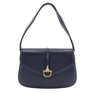 GUCCI Vintage Blue Shoulder Bag